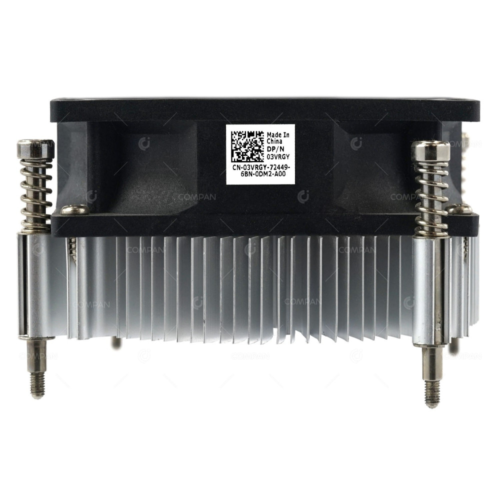 3VRGY DELL HEATSINK AND FAN SCREW DOWN TYPE FOR OPTIPLEX 3020 3050 5040 7010 7040 7050 9010 PRECISION TOWER 3620 03VRGY, Y8T2X, 0Y8T2X